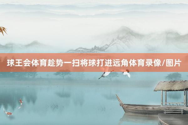 球王会体育趁势一扫将球打进远角体育录像/图片